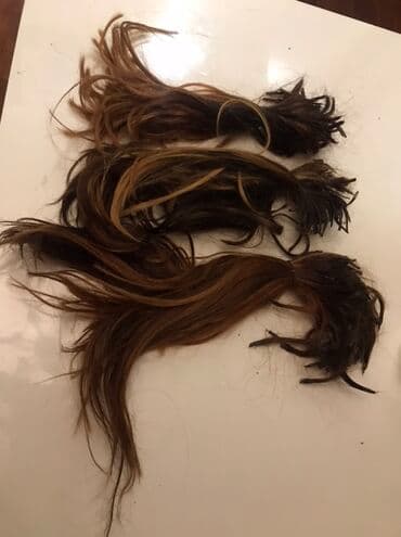 yuxuda sac rezini gormək: Məhsul: Saç tredləri/saç tutamları (ekstension üçün) Təsvir: - Bir — 2