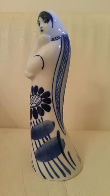 qara qarayev tibb kurslari: Heykəlcik, 1960 il, Farfor, SSRİ, Ünvandan götürmə — 1