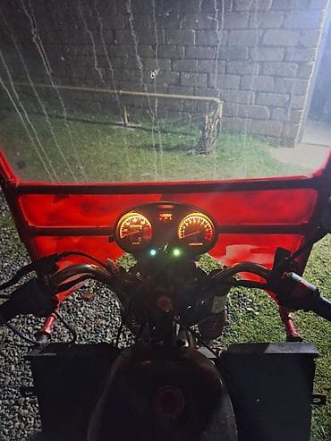 yuk motosikleti: Yükdaşıma üçtəkərli motosiklet (kargo trisikl) - Güclü benzin — 9