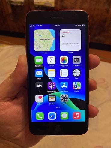 IPhone 8 Plus, 64 GB, Qırmızı, Sənədlərlə — 3