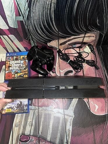 video reqstrator: PlayStation 4 Fat 500GB İdeal vəziyyətdədir, açılmayıb, ustada — 3