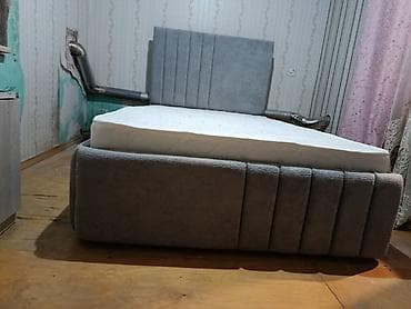 yataq tek: İkinəfərlik çarpayı, Bazalı, Matras ilə, Siyirməsiz — 1