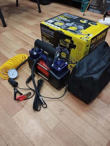 ikinci el kompresör: Təkər dolduran təkər nasosu 12v kompressor ROYCE firmasına məxsus — 1
