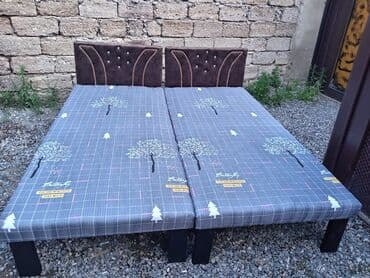 aboy evi: Təzə çarpayılar. 1 nəfərlik çarpayılar 60manat. 2 nəfərlik taxt — 6