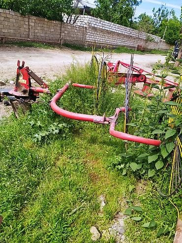 mini traktör satisi: Ot yığımı üçün traktor qoşqusu – barmaqlı çarxlı malalama/saçan — 2