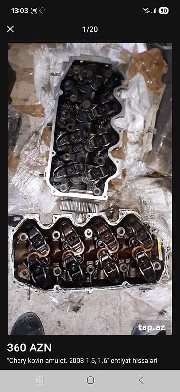 Sükan hissəsi: Chery Amulet 1.5 və 1.6 (Kovin 1.5 daxil) modelləri üçün ehtiyat — 7