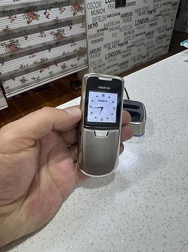 Nokia 8 Sirocco, < 2 GB Memory Capacity, rəng - Gümüşü, Düyməli — 5