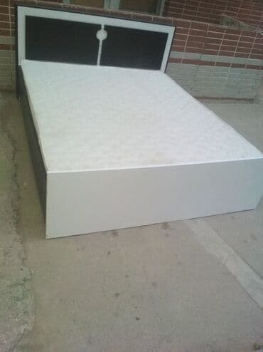 işləmiş taxt: Б/у, Двуспальная кровать, С матрасом, Азербайджан — 3