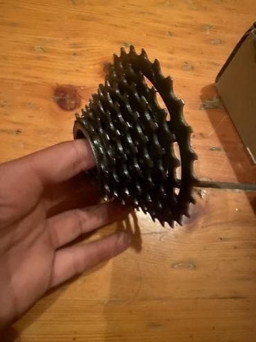 velospet: Velosiped hissələri dəsti - Arxa təkər komplekti: şin, içlik, kaset — 4