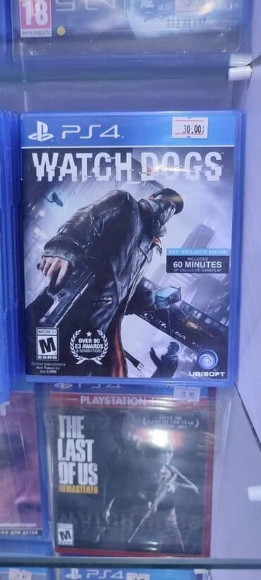 Watch dogs Oyun diski, az işlənib. 🎮Playstation 3-4-5 original oyun lalafo.az -da Watch dogs Oyun diski, az işlənib. 🎮Playstation 3-4-5 original oyun