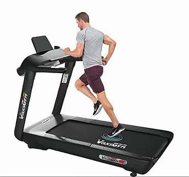 yerden saat: VolksGym V6 Treadmill – güclü ev və klub istifadəsi üçün qaçış — 2