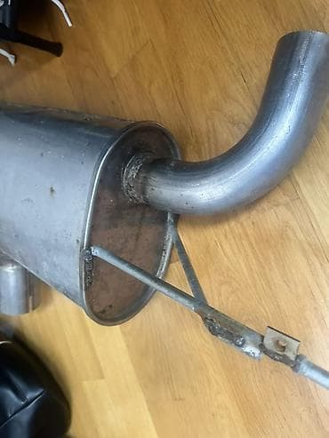 Avtomobil üçün səsboğucu (muffler) - Material: metal (paslanmaya — 4