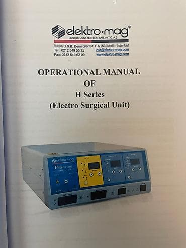 Tibbi geyim: 400 vattlıq koaqulyator. Təzə, qutusunda. 🔹 Elektromag H Series – — 5