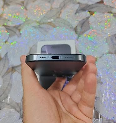 iphone 8s plus: IPhone 16 Pro, 128 GB, Black Titanium, Face ID, Sənədlərlə, Barmaq izi — 4