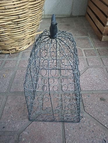 tor setkalar: Dekorativ metal tor örtük/klosh - Material: möhkəm metal məftildən — 4