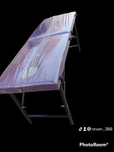 Salon masaları: Masaaj və prosedur üçün masa - Sabit və qatlanan modellər - Baş — 3