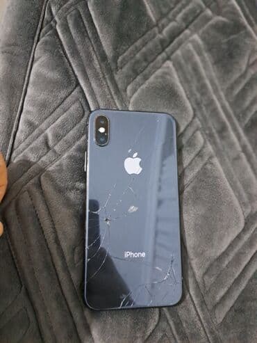 iphone 6 s plus 16gb: IPhone X, 64 GB, Qara, Qırıq, Simsiz şarj, Face ID — 4