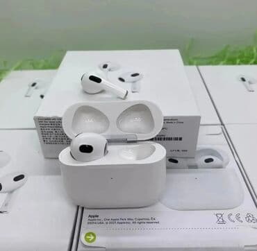 p47 wireless: Airpods 3 YENİ🆕 Premium Class 35Yox 25 AZN Endirim Məhsul bitənə kimi — 7