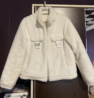 Palto, M, rəng - Ağ