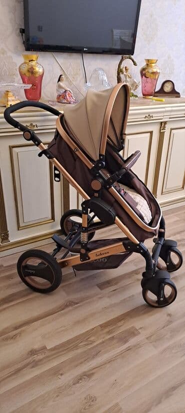 купить детскую коляску бу: Классическая прогулочная коляска, Б/у, Пол: Мальчик, Возраст: 30 месяцев, Самовывоз — 3