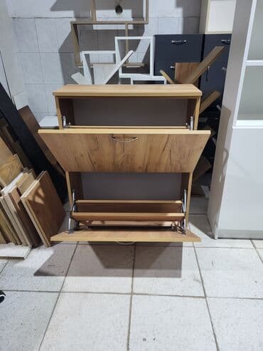 taxta dolab: Yeni, Açılan, 2 qapılı Düz dolab, Ayaqqabı dolabı — 3