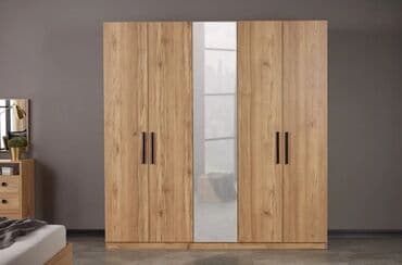 həsənoğlu mebel şirkəti: İkinəfərlik çarpayı, 2 tumba, Dolab, Komod, Türkiyə, Yeni — 6