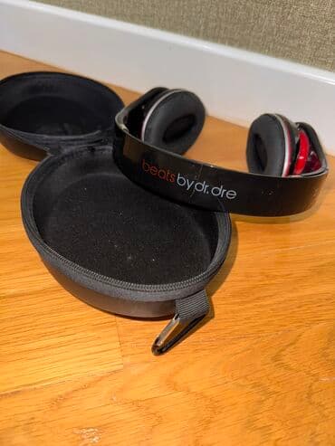 tek qulaq nausnik: Б/у Проводные Наушники, Beats by Dr. Dre, цвет - Черный — 4