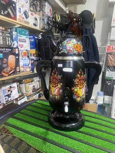 ikinci el samovar: Yeni Elektrik Samovar, 10-dan çox l, Ünvandan götürmə — 2