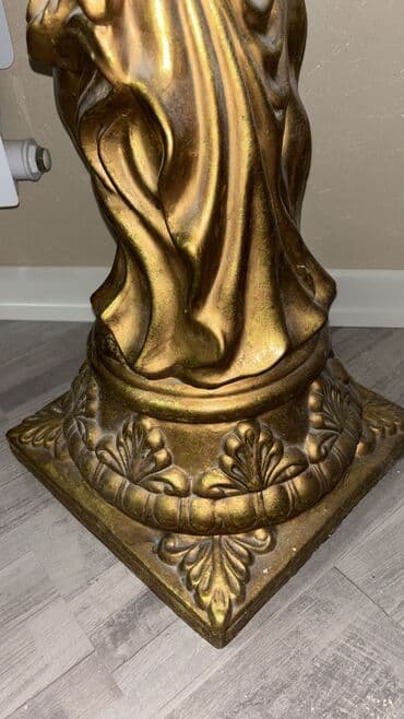 dekorativ kollar: Fiqur, Keramika, rəng - Qızılı — 14