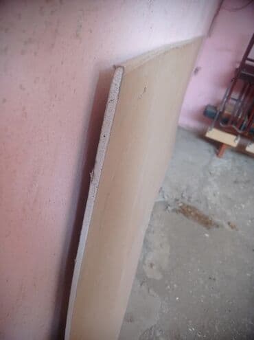 Напольные покрытия: Məhsul: Gipsokarton (alçıpan) lövhə Xüsusiyyətlər: - Material — 2