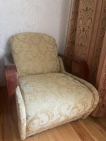 Kreslolar: İşlənmiş, Kreslo, Parça, Çatdırılma yoxdur — 4