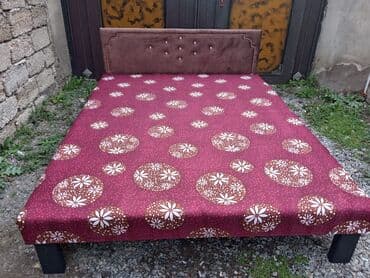 Təzə çarpayılar. 1 nəfərlik çarpayılar 60manat. 2 nəfərlik taxt — 14