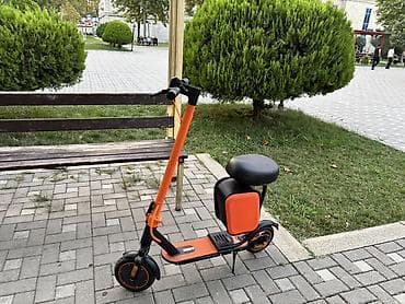 qab qaşiq: Elektrik skuter – oturacaqlı, portativ və şəhər içi gedişlər üçün — 2