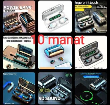 qulaqliq temiri: Yeni Simsiz (Bluetooth) Qulaqcıqlar, rəng - Ağ — 7