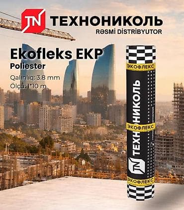 duş seti: 🧱 Nədir? Bikroelast — yüksək keyfiyyətli polimer-bitum qatının sıx — 4