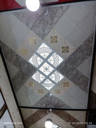hamam tavanları: Asma tavan, Metal, Suyadavamlı, Pulsuz çatdırılma, Pulsuz quraşdırma — 1