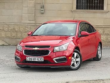 ses bogucular: Chevrolet Cruze – Qırmızı sedan - Kuzov: sedan, parlaq qırmızı rəng - — 3