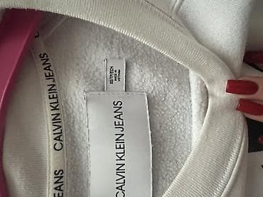 Svitşot, Calvin Klein, XS, rəng - Ağ — 2