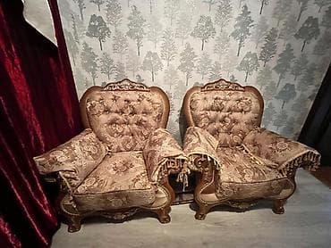 Klassik üslubda salon dəsti az işlənib, hec bir problem yoxdu. -