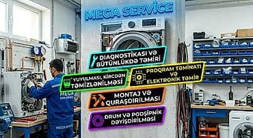 tavan ustası: MEGA SERVICE – məişət texnikasının peşəkar təmiri və servisi Xidmət — 3
