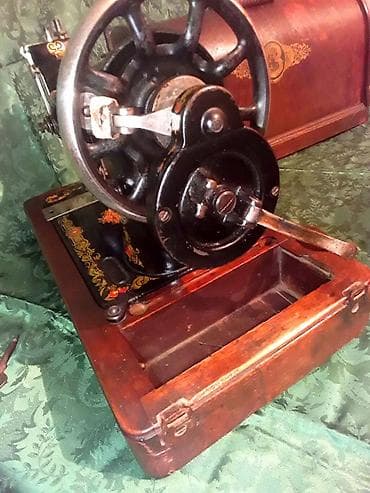 Su qızdırıcı kranlar: Antik tikiş maşını SİNGER satılır.Şotlandiya Klaydbank ş (Clydebank) — 4