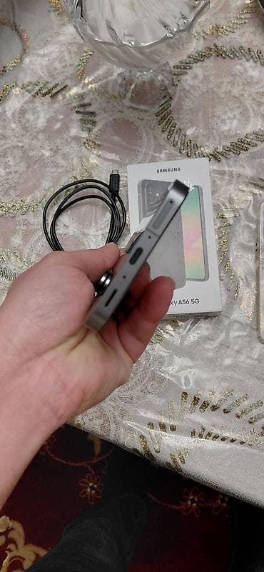 samsung a 12 kabro: Samsung Galaxy A56 5G, rəng - Boz, İki sim kartlı — 6