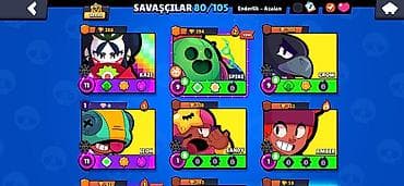 resident evil 4 disk: Brawl Stars hesabı - Kupa: 28,490 - Liga nişanı: III - Döyüşçülər — 3