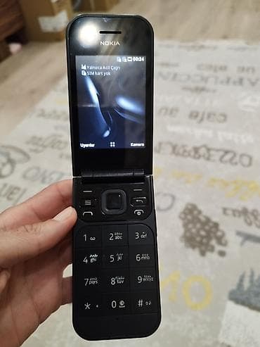 Nokia 2760 Flip, rəng - Qara, Düyməli