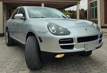 mitsubishi lancer evolution: Porsche Cayenne (1-ci nəsil) – gümüşü rəngdə premium SUV. İli 2008 — 3