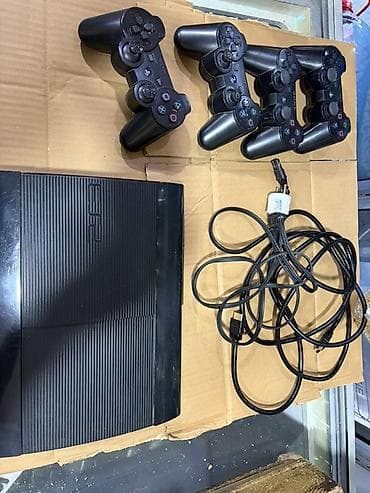 irsad telecom playstation 4: Sony PlayStation 3 Super Slim oyun konsolu seti Paket tərkibi: - PS3 — 2