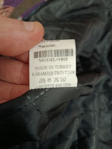 əba geyimi: Palto, rəng - Qara — 2