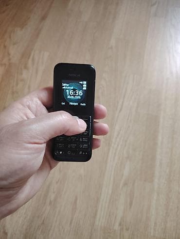 Nokia 105 4G, rəng - Qara, İki sim kartlı