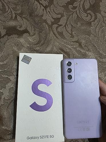 samsung tab 5: Samsung Galaxy S21 FE, 128 GB, rəng - Bənövşəyi, Barmaq izi — 5