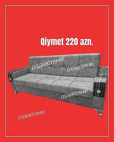 Pufiklər: Divan, Yeni, Açılan, Bazalı, Parça, Pulsuz çatdırılma — 2